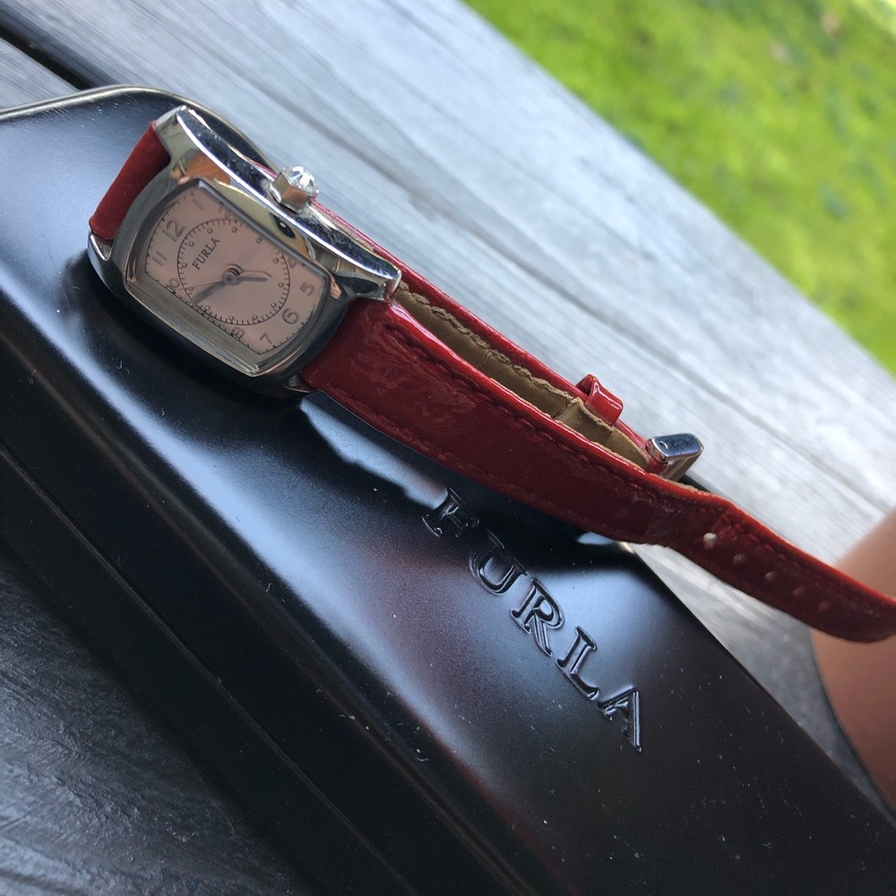 Pre-loved Furla Red Watch